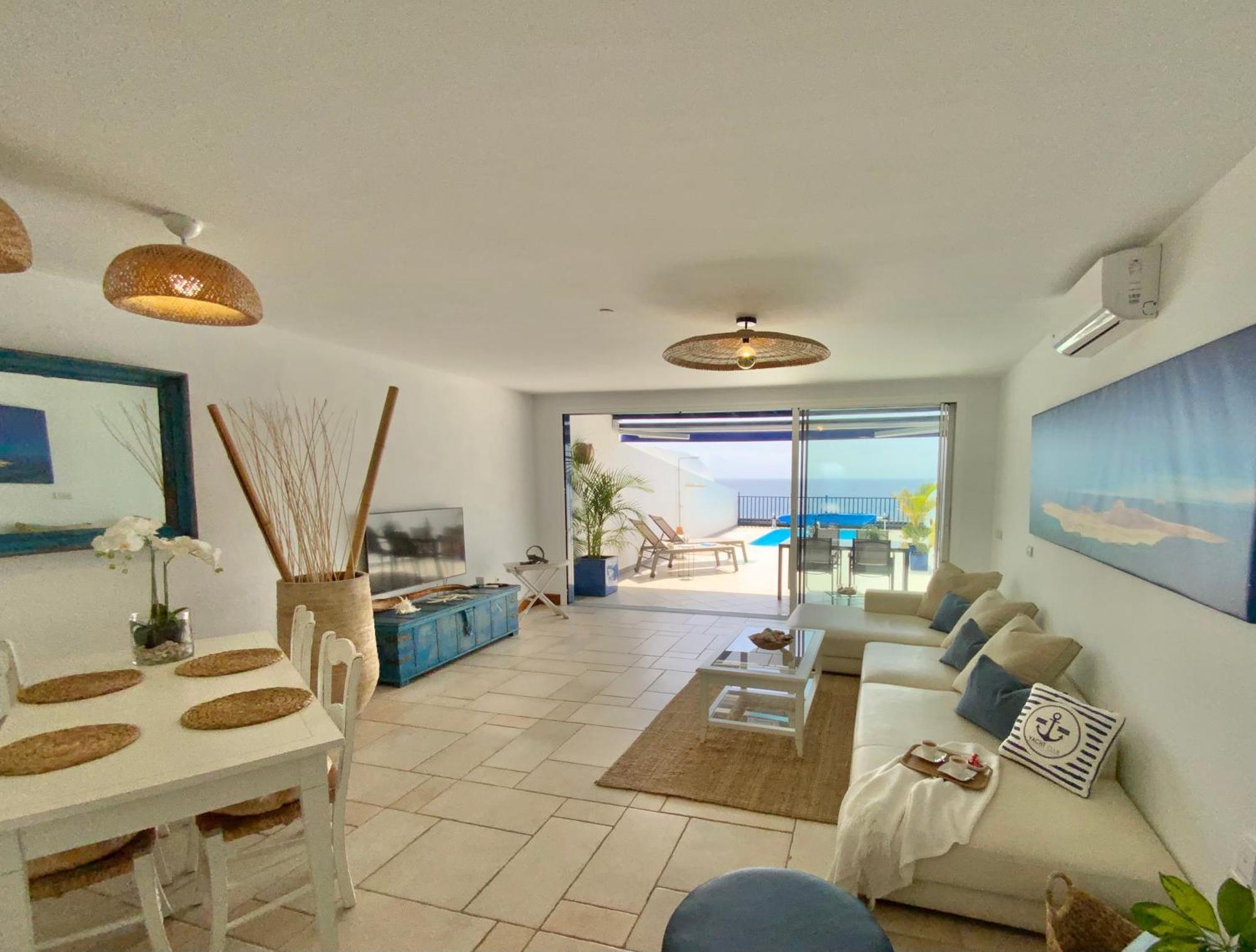 Frontline Villa 26, Modern Coastal Design With Amazing Views Puerto Calero Eksteriør billede